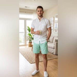 Vineyard Vines Mint Green Men's Shorts
